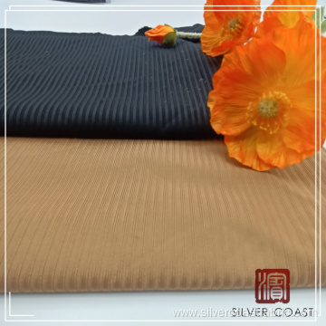 Polyester Spandex Piece Dyed 3x3 Rib Textile